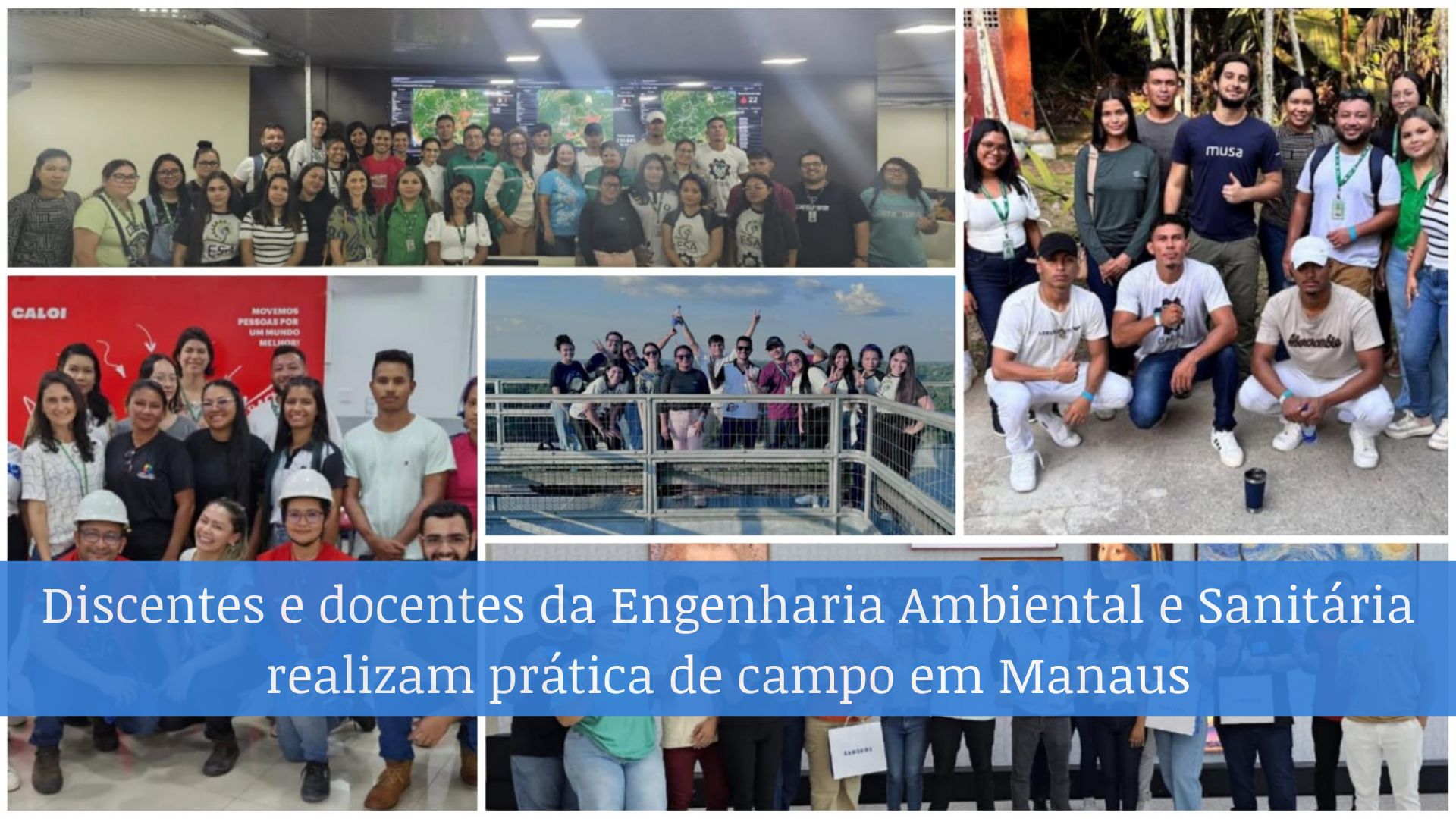 Prática de campo em Manaus